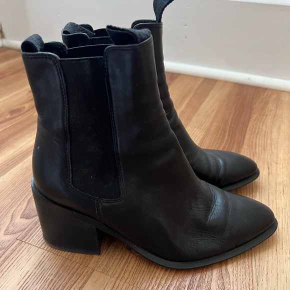 Tony Bianco Hampton Black Calais Ankle Boots- Size 6 - Picture 8 of 12